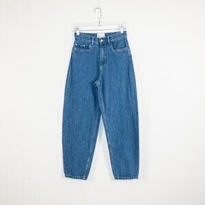 WANDLER $280 Women's High-Rise Chamomile Jeans Size 26 Made in Italy